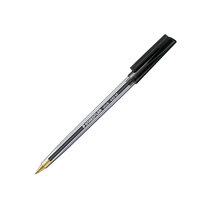 Στυλό Διαρκείας STAEDTLER 430  BALLPOINT M 1.0 mm (Μαύρο) (430 M-9) (STAE43004)
