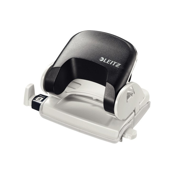 Περφορατέρ LEITZ 5038 1.6 mm (Μαύρο) (Μεταλλικός Σκελετός) (50380095) (LEI50380095BK)