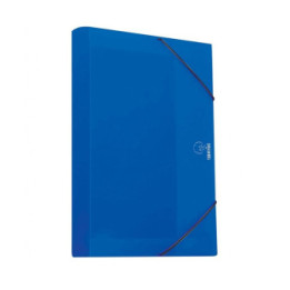 Typotrust Κουτί Μπλε με λάστιχο 25x35 Ράχη 3εκ. (FP35003-03) (TYPFP35003-03)
