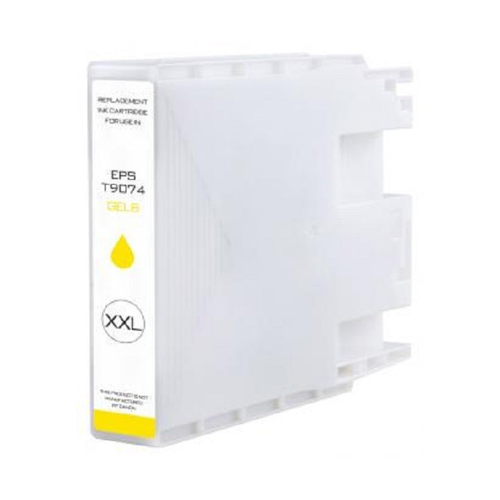Epson T9074XXL YELLOW Συμβατό μελάνι  (C13T907440)  Ink content： 80ml