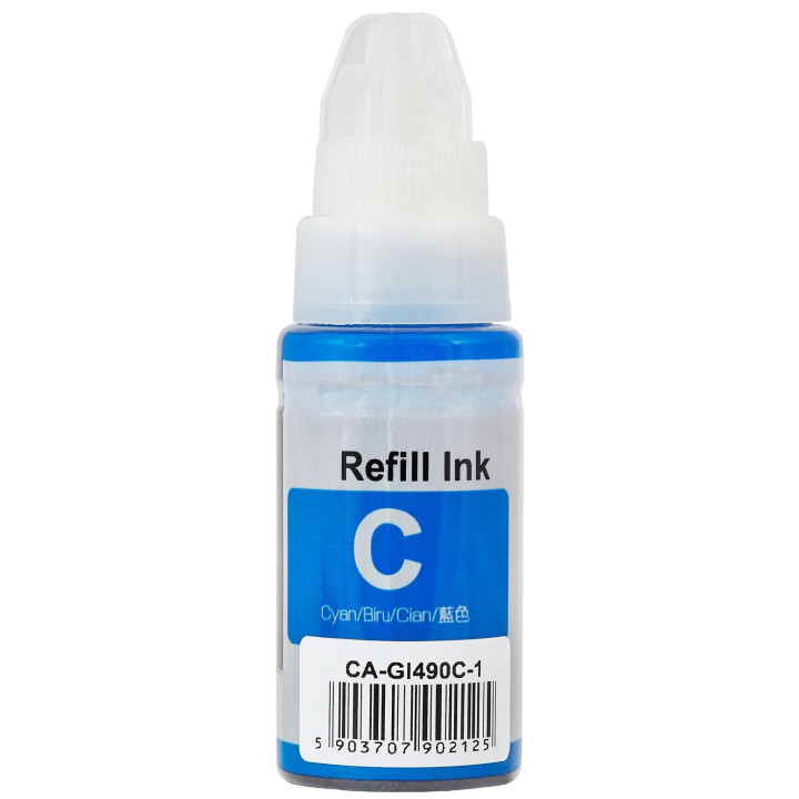 ΣΥΜΒΑΤΟ Canon Μελάνι GI490C Cyan 70 ml