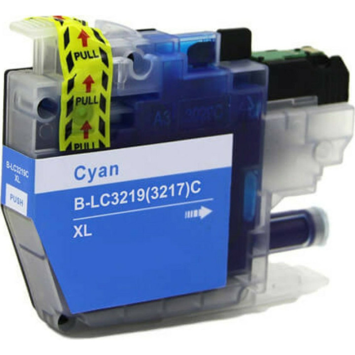 Brother LC3219 XL ΣΥΜΒΑΤΟ Μελάνι InkJet CYAN 18ml (LC3219XLC)