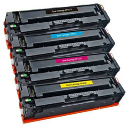 HP 203X Συμβατά Toner ΠΑΚΕΤΟ 4 ΧΡΩΜΑΤΩΝ CF540X/CF541X/CF542X/CF543X
