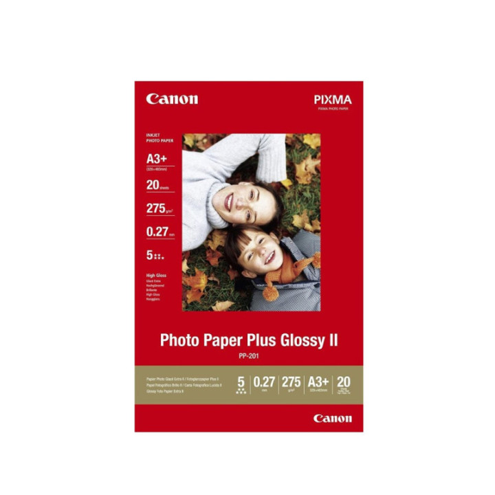 Φωτογραφικό Χαρτί CANON A3+ Glossy 275g/m² 20 Φύλλα (2311B021) (CAN-PP201A3)