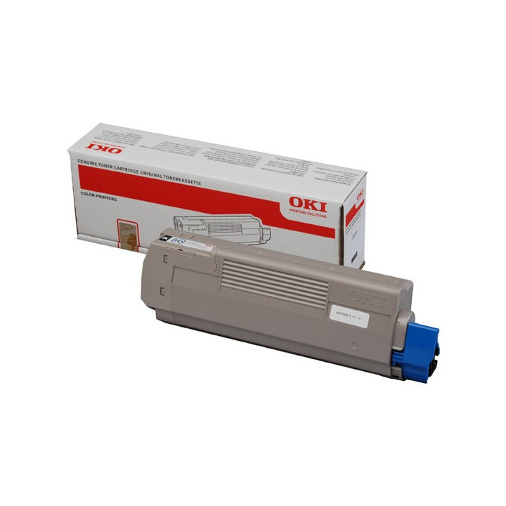 OKI C610 TNR BLK 8K (44315308) (OKI-C610-B)