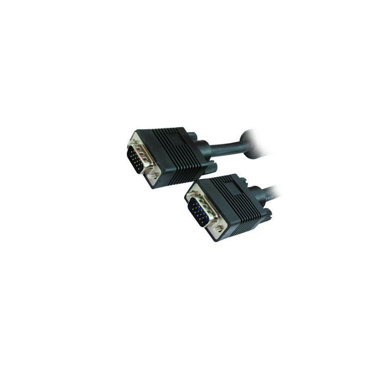 Καλώδιο MediaRange SVGA Monitor VGA plug/VGA socket 1.8M Black (MRCS148)