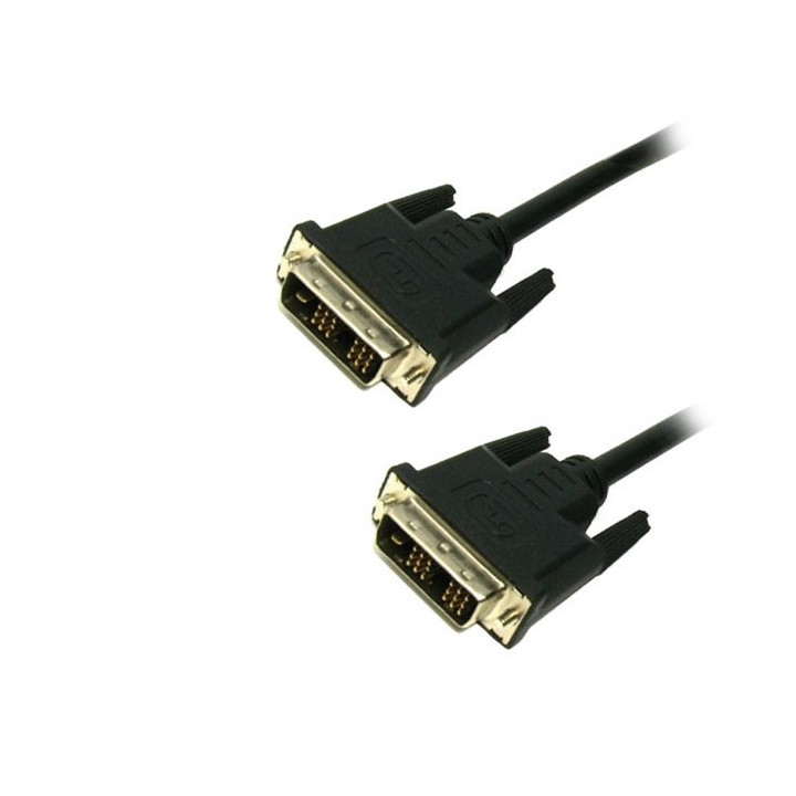 Καλώδιο MediaRange DVI Monitor Digital dual link DVI (24+1)/DVI (24+1) 3.0M Black (MRCS130)