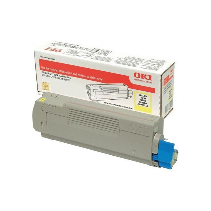 OKI C532/MC573 TNR YELLOW 1.5K (46490401) (OKI-C532-Y)